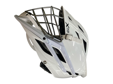 Used Cascade XRS PRO Lacrosse Helmet White One Size 11613-S000166927