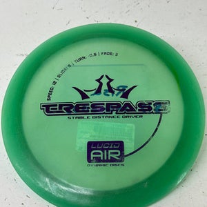 Used Dynamic Discs TREPASS Disc Golf Driver Green 11793-S000254671