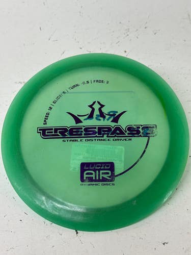 Used Dynamic Discs TREPASS Disc Golf Driver Green 11793-S000254671