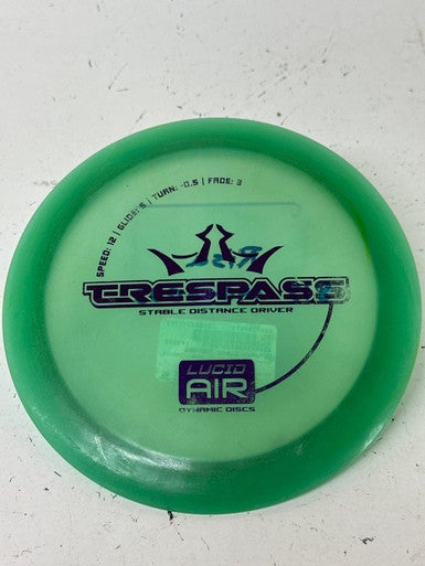 Used Dynamic Discs TREPASS Disc Golf Driver Green 11793-S000254671