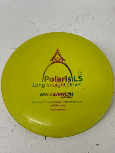 Used POLARIS Disc Golf Driver Yellow 11793-S000254664