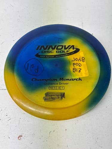 Used Innova CHAMPION MONARCH Disc Golf Driver Navy Blue 11793-S000253979