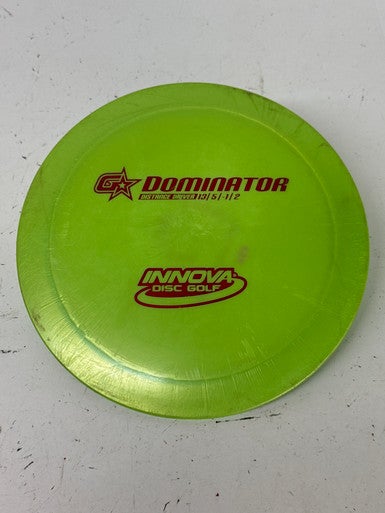 Used Innova DOMINATOR Disc Golf Driver Neon Green 11793-S000253976
