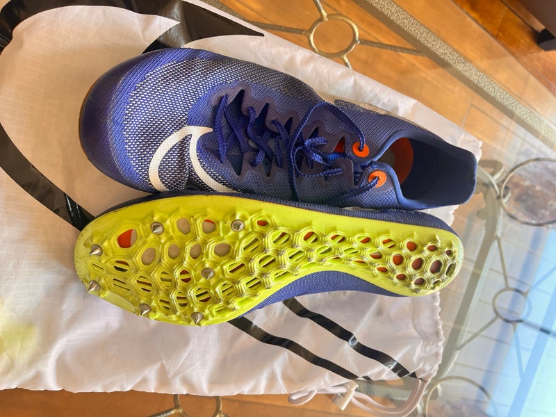 Blue Men's Size 13.0 (W 14.0) Nike Track Spikes (New)