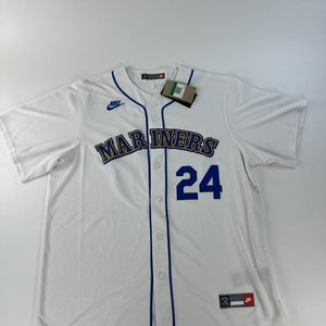 Ken Griffey Jr. Seattle Mariners Nike Throwback Cooperstown Limited Jersey MLB