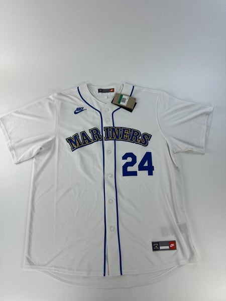 Ken Griffey Jr. Seattle Mariners Nike Throwback Cooperstown Limited Jersey MLB