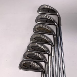 Ping Eye Iron Set 4-PW Black Dot ZZ Lite Regular Steel Mens RH