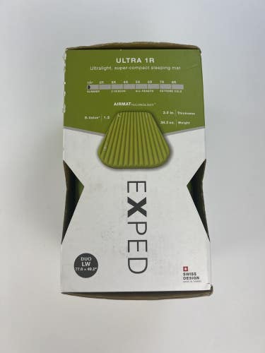Exped Ultra 1R Duo Sleeping Pad / Size Double Long Wild / NEW