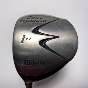 Wilson Deep Red 365 Driver 9* Grafalloy ProLite FatShaft 480 Stiff Mens LH