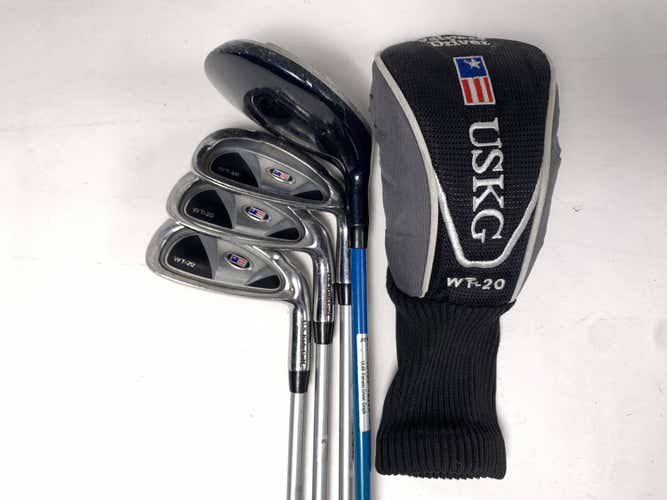 US Kids WT-20 Club Set 3W 6 8 PW Ultralight 48" Youth Graphite Junior RH HC