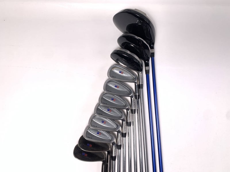 US Kids Tour Series 6 Club Set Driver 3W 4H 5-PW GW SW TS 60-41Junior RH