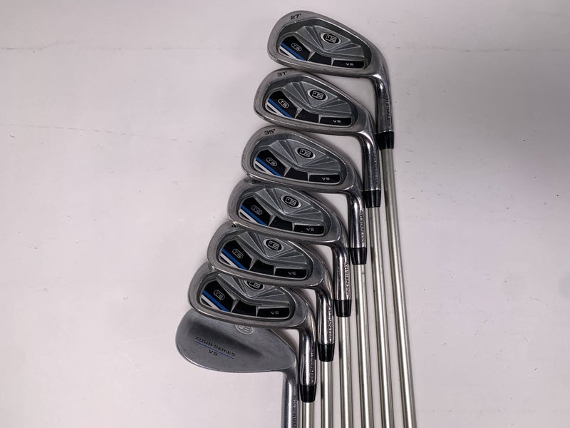 US Kids TS V5 Iron Set 5-PW+GW TS 60'' Youth Graphite Junior RH