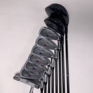 US Kids PL3 Club Set Driver 3W 5-PW Putter Performance Light Youth RH
