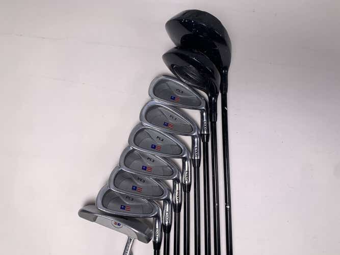 US Kids PL3 Club Set Driver 3W 5-PW Putter Performance Light Youth RH