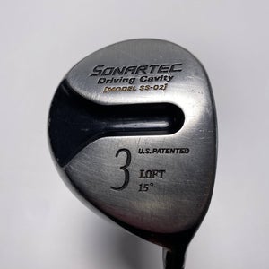 SONARTEC SS-02 3 Fairway Wood 15* UST ProForce HMOI 64g Stiff Graphite Mens RH