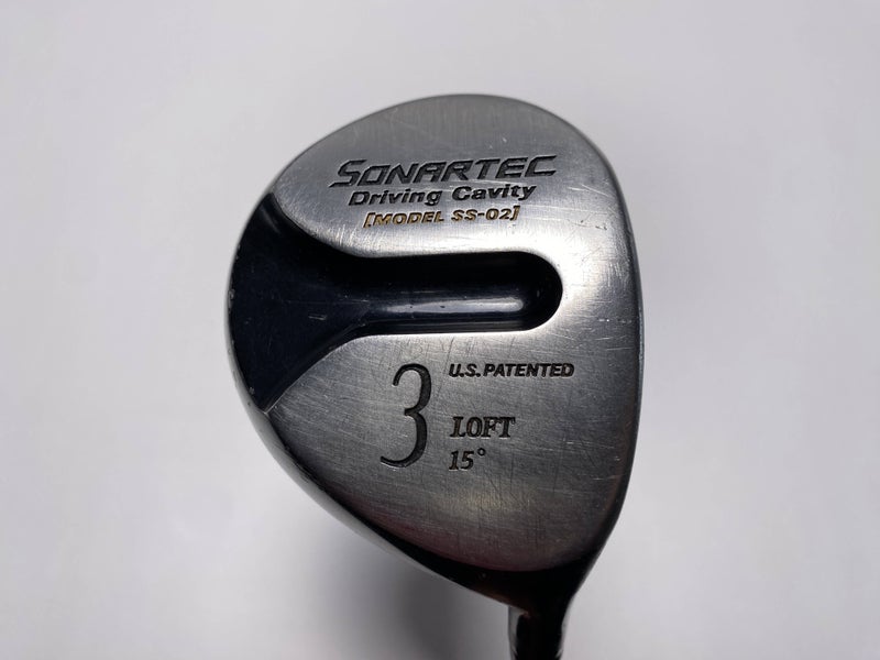 SONARTEC SS-02 3 Fairway Wood 15* UST ProForce HMOI 64g Stiff Graphite Mens RH