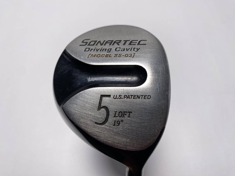 Sonartec SS03 5 Fairway Wood 18* Graphite Design Purple Ice V3X 70g Mens RH