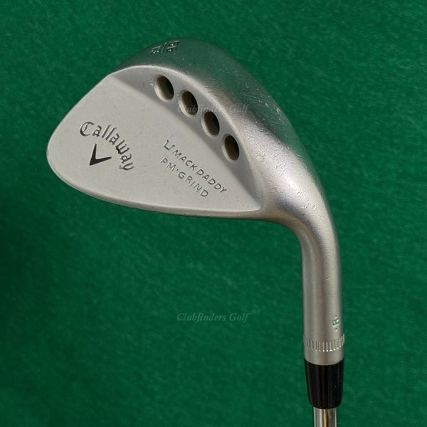 Callaway Mack Daddy PM Grind Chrome 56-13 56 Sand Wedge XP 95 S300 Steel Stiff