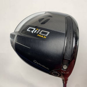 TaylorMade Qi10 MAX Driver 10.5* Project X EvenFlow Riptide 5.0 40g Senior RH