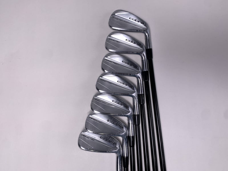 Cobra KING Tec 2025 Iron Set 4-PW Mitsubishi Chemical MMT Stiff Graphite RH NEW
