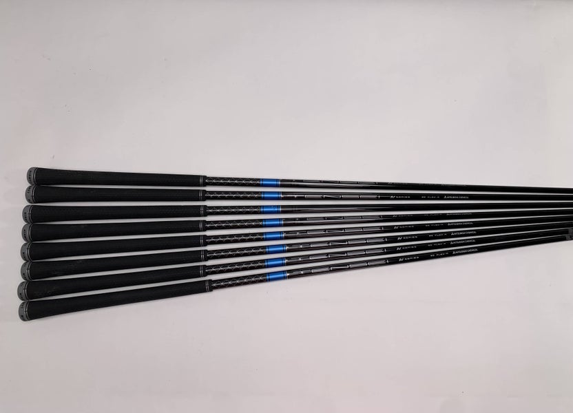 Mitsubishi Chemical Tensei Blue AV Reg Iron Set 8 Shafts 34''-37.50''- Pull 0.37