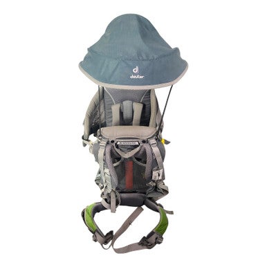 Used DUETER BABY CARRIER External Frame Backpack Grey 11375-S000366098