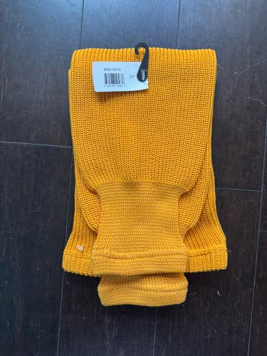24 inch Yellow Youth Large Knit Socks (New)