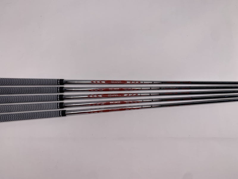 NS Pro Modus 3 Tour 120g Stiff Steel Iron Set of 5 Shafts 35.25''-38.25''- 0.355