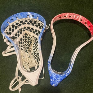 2 custom dyed lacrosse heads (New)
