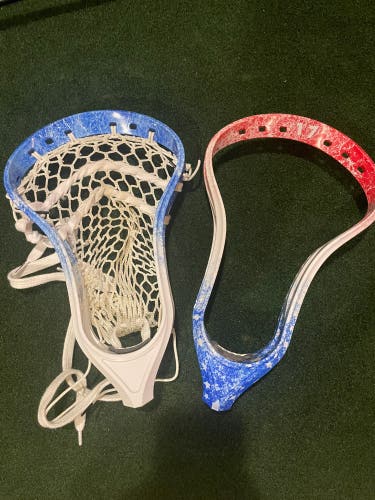 2 custom dyed lacrosse heads (New)