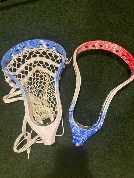2 custom dyed lacrosse heads (New)