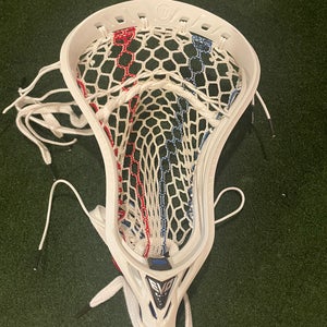 Warrior Evo 5 Strung Head (New) strung with limited edition 4th of July ECD mesh.