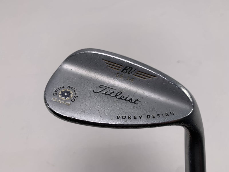 Titleist Vokey Spin Milled SM4 Chrome Sand Wedge SW 56* 14 Wedge Mens RH