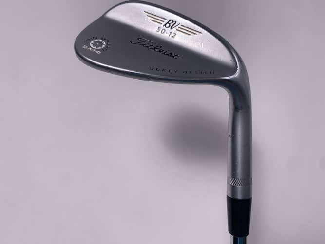 Titleist Vokey Spin Milled SM4 Chrome Gap Wedge GW 50* 12 Wedge Steel Mens RH