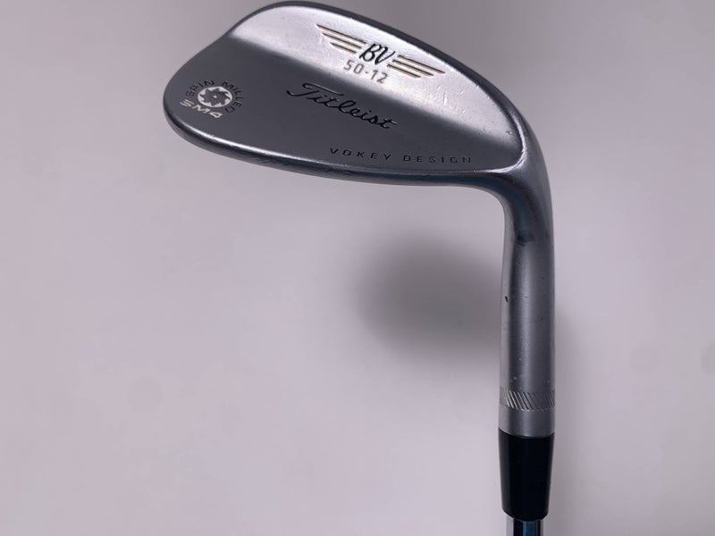 Titleist Vokey Spin Milled SM4 Chrome Gap Wedge GW 50* 12 Wedge Steel Mens RH