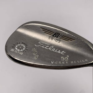 Titleist Vokey Spin Milled SM4 Brushed Steel Wedge 58* 9 TT DG S200 Stiff RH