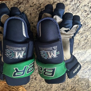 Bauer Vapor Elite Gloves 14" Pro Stock Maine Jr Mariners