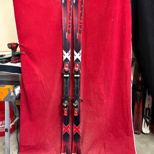 Unisex Salomon X WING 178 cm All Mountain Skis With Bindings (Used)