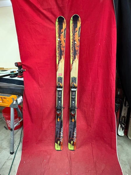 Unisex Nordica Steadfast 85 178 cm All Mountain Skis With Bindings (Used)