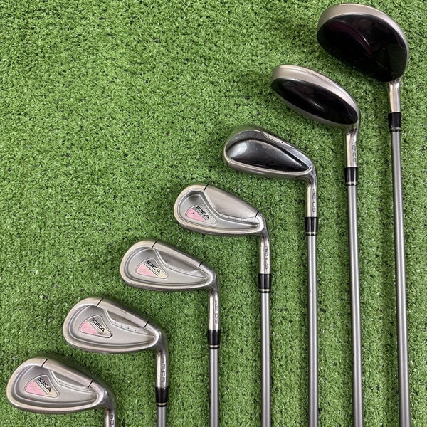 Adams A2OS Idea Hybrid Iron Set 5 Wood 5H 6H 8-PW SW Ladies Womens Flex