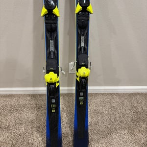 Men's 2018 Salomon XDR 176 cm All Mountain Skis With Bindings Max Din 13 (Used)