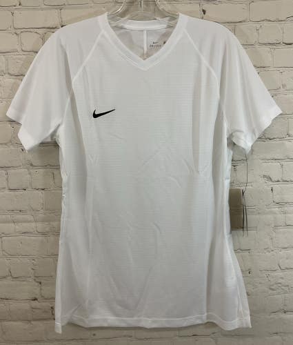 Nike 894495-101 Women's DRI-FIT 100% Polyester Soccer Jersey White Large