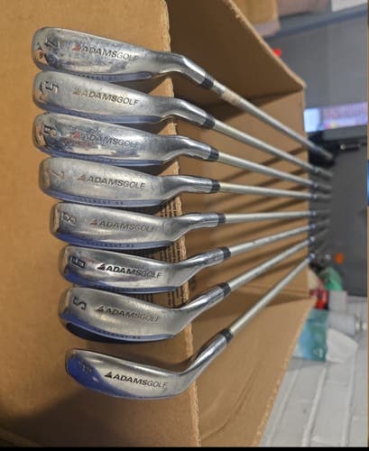 Adams Idea A3 OS Hybrid Iron Set 4-PW+GW+SW Idea Womens 55g Ladies RH
