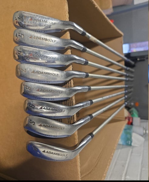 Adams Idea A3 OS Hybrid Iron Set 4-PW+GW+SW Idea Womens 55g Ladies RH