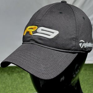 TaylorMade R9 Adjustable Strapback Golf TMAX Hat Color: Black One Size Fits All