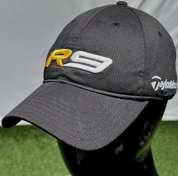 TaylorMade R9 Adjustable Strapback Golf TMAX Hat Color: Black One Size Fits All