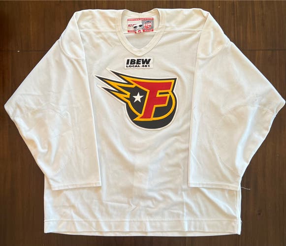 Indy Fuel pro stock white practice used jersey size 56