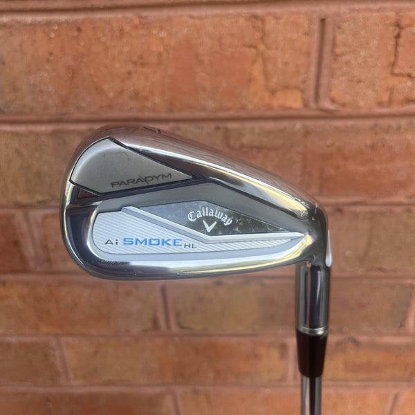 CALLAWAY PREVIOUS DEMO CLUB AI SMOKE HL SINGLE 7 IRON +1/2 Elevate 95 Stiff 2up