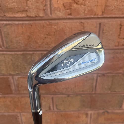 CALLAWAY PREVIOUS DEMO CLUB LH AI SMOKE HL SINGLE 7 IRON +1 Elevate 85 Regular