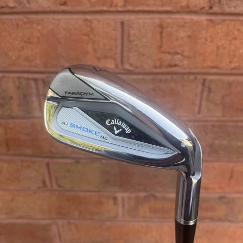 CALLAWAY PREVIOUS DEMO CLUB AI SMOKE HL SINGLE 7 IRON +1.5 Graphite Regular